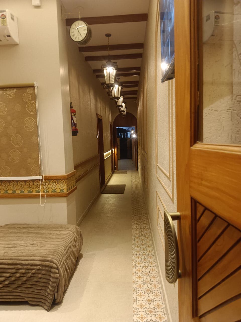 Wooden joinery and traditional decor